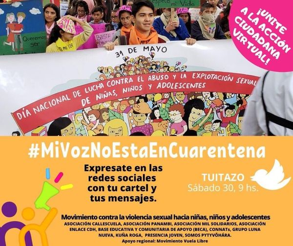 #MiVozNoEstáEnCuarentena, una acción ciudadana virtual de ayuda - Sociales - ABC Color