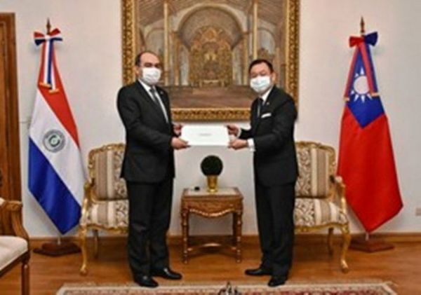Nuevo embajador de Taiwán ante Paraguay presentó sus cartas credenciales