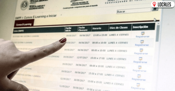 SNPP habilita nuevos cursos gratuitos vía online