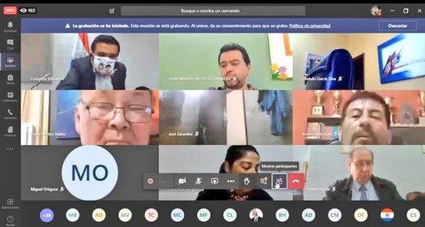 “Aty Guasú” virtual del MEC reunió a varios sectores de la educación