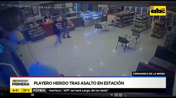 Playero herido tras asalto a estación de servicios - ABC Noticias - ABC Color