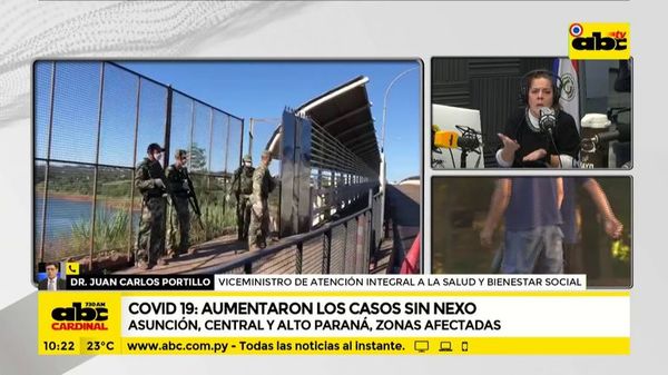 Asunción, Central y Alto Paraná, zonas donde aumentaron casos sin nexo - ABC Noticias - ABC Color