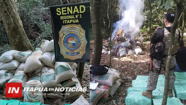 EXITOSO PROCEDIMIENTO DE LA SENAD Y UNIDAD FISCAL ANTINARCÓTICOS EN MARIA AUXILIADORA.