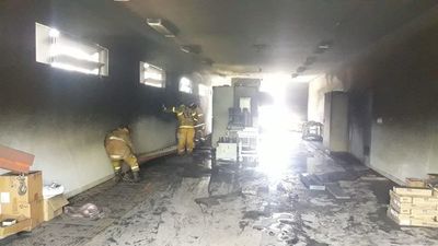 Incendio en subestación de ANDE deja sin energía a 27.000 usuarios de San Pedro - Nacionales - ABC Color