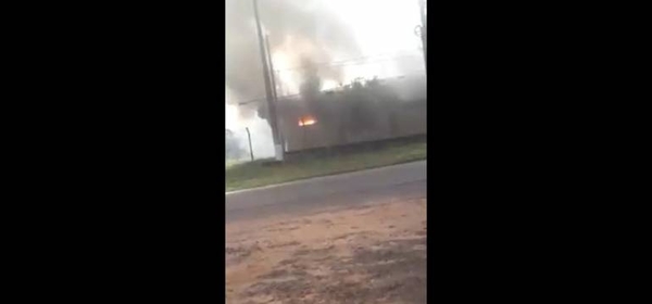 HOY / Reportan incendio en subestación de la ANDE en Santa Rosa del Aguaray