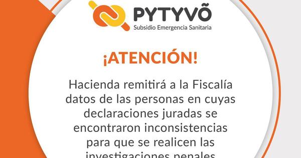 5 personas fueron imputadas por estafa, tras cobro ilegal del Programa Pytyvõ