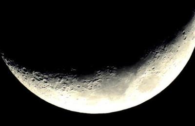 Así se vería la Luna si estuviera a la misma distancia que la Estación Espacial Internacional - SNT