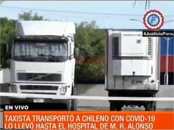 Camionero chileno, internado en Terapia Intensiva por Covid-19