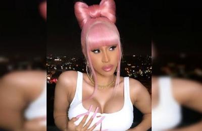 Cardi B sorprende a sus fans hispanos al entonar 'Amor eterno' de Juan Gabriel - C9N