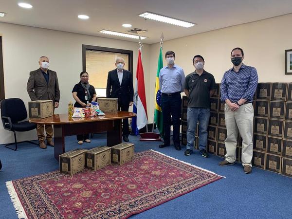 Adiser, del grupo Vierci, dona 850 kits de alimentos al Consulado paraguayo en São Paulo