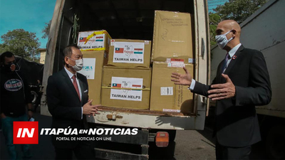 IMPORTANTE DONACIÓN DE TAIWÁN PARA LA LUCHA CONTRA EL COVID-19