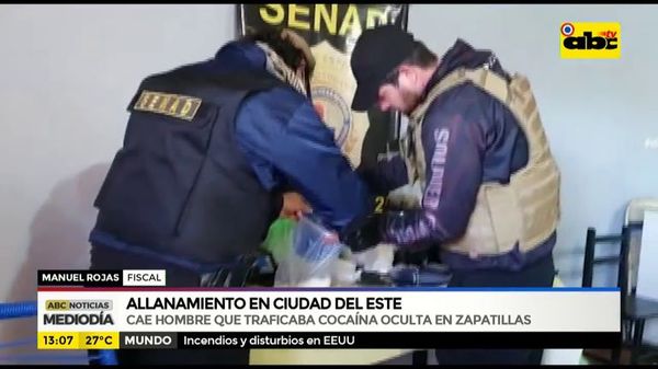 Allanamiento en Ciudad del Este - ABC Noticias - ABC Color