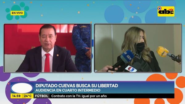 Diputado Cuevas busca su libertad - ABC Noticias - ABC Color