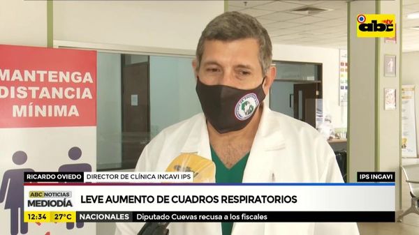 Leve aumento de cuadros respiratorios - ABC Noticias - ABC Color