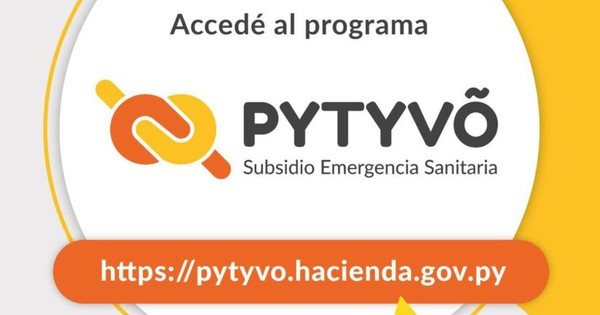 Pytyvõ: 250 funcionarios públicos cobraron el subsidio