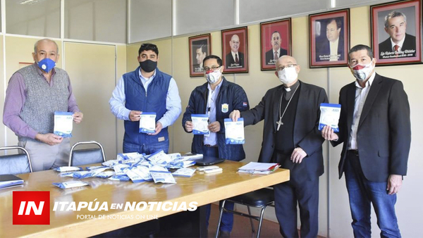 EMPRESARIOS CRISTIANOS DONAN INSUMOS DE BIOSEGURIDAD