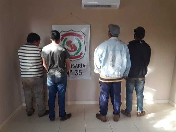 PROCEDIMIENTO EN LA RESERVA SAN RAFAEL DEJA 4 DETENIDOS