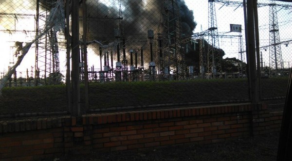 San Pedro: incendio deja a 17.000 familias sin energía