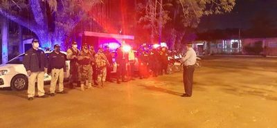 Intensifican controles nocturnos en el Este - ABC en el Este - ABC Color