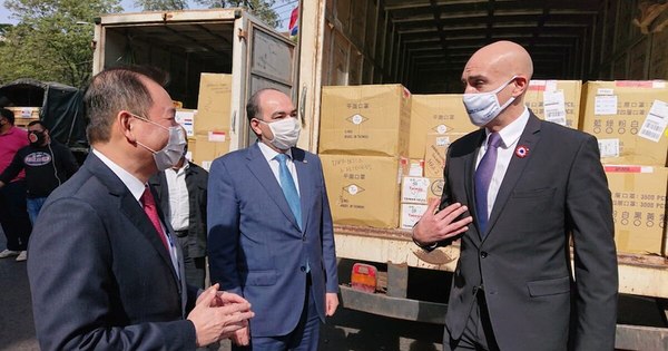 Taiwán dona equipamientos e insumos al Paraguay