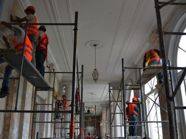 Restauración del Palacio: Cambian ítems tras protesta