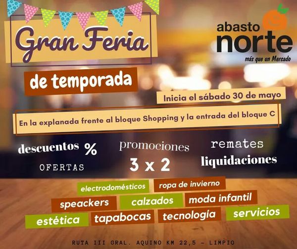 En el Abasto Norte está en marcha la Gran Feria de temporada - Nacionales - ABC Color