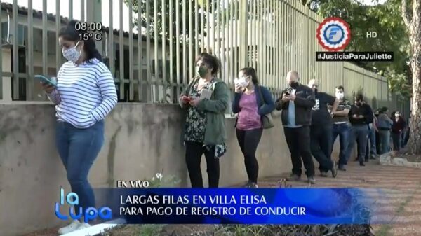 Revalidación de registros de conducir genera aglomeración en municipios