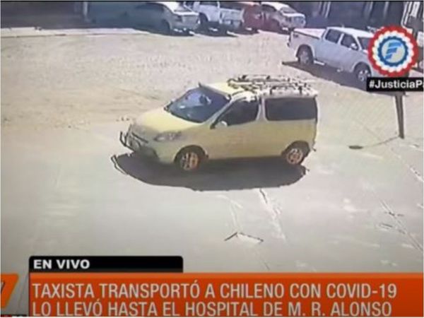 Buscan a taxista que trasladó a camionero con coronavirus al hospital