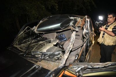 Un herido tras choque en Pedrozo - Nacionales - ABC Color