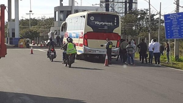 Hombre muere en peaje de Ypacaraí