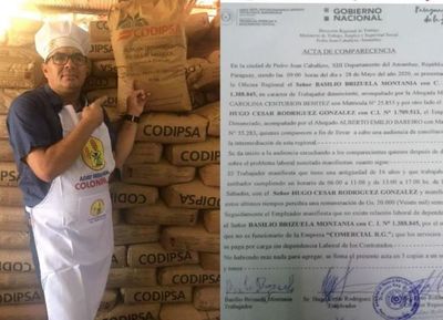 Denuncian al empresario Hugo Rodríguez por solo pagar 20 mil guaraníes semanal a su empleado