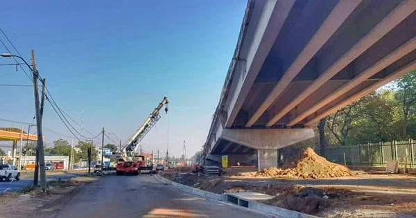 Obras de viaducto en zona del Botánico registran avance del 70%