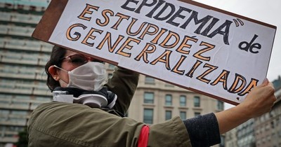 Protestas en Buenos Aires contra la cuarentena obligatoria