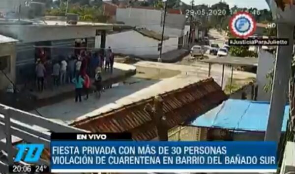 Panadero convocó a 30 personas para fiesta, denuncian vecinos