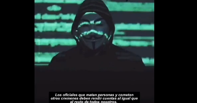 "Anonymous" ataca a EE.UU. tras asesinato de George Floyd