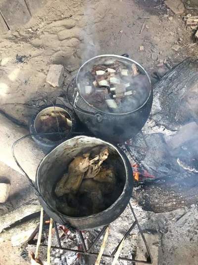 Festejan cumpleaños con olla popular en San José de los Arroyos – Prensa 5