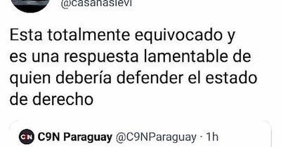Asesor de Petta se lanzó contra Euclides