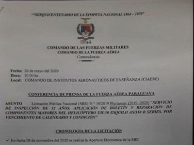 FAP no despeja dudas sobre cuestionada adjudicación