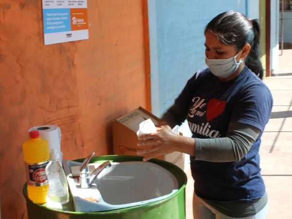 Proveen insumos sanitarios en Chacarita