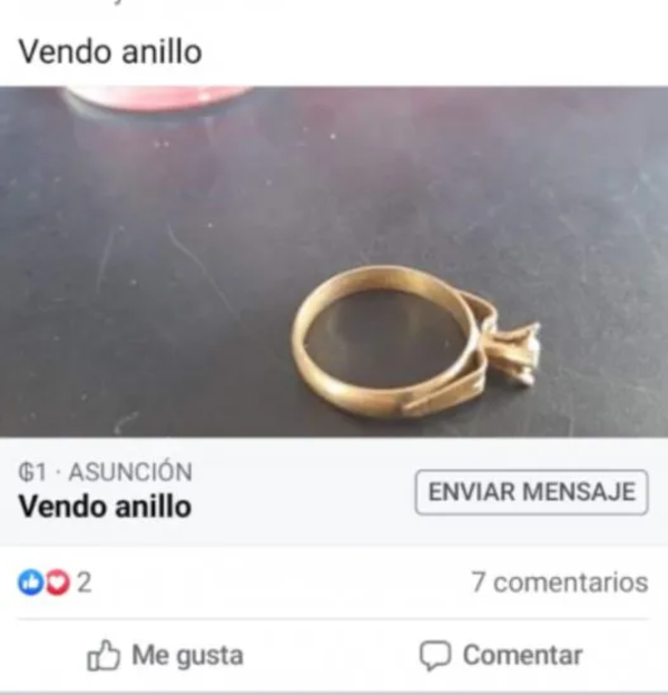 Se endeudó para comprarle un anillo de compromiso a su novia y esta le dejó por el vecino