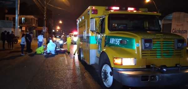 Intendente de Ñemby involucrado en accidente de tránsito