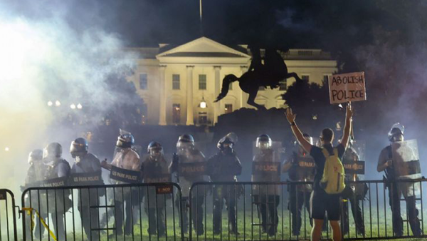 Con incidentes en Washington, EEUU vivió otra jornada de protestas marcada por los disturbios
