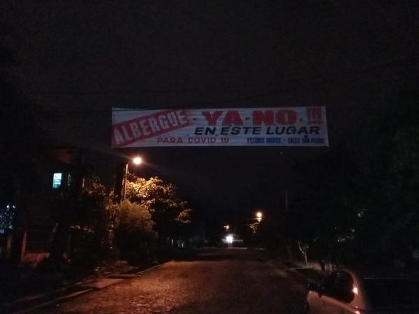 Vecinos del barrio Santa Lucia se oponen al funcionamiento de albergue – Prensa 5