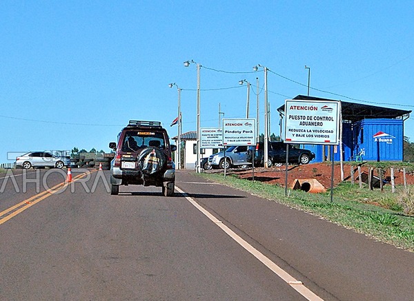 La nueva RUTA del CONTRABANDO comienza en la FRONTERA SECA entre Pindoty Porá y Sete Quedas