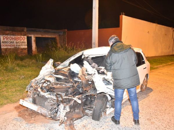 Violento accidente deja un fallecido en Villeta