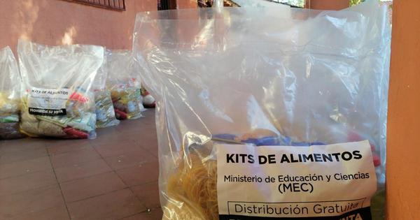 MEC arranca con la cuarta entrega de kits alimenticios