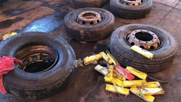 Camión que partió de Santa Rita cae con 600 kilos de cocaína en Brasil
