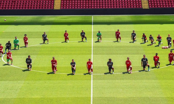 El mensaje del Liverpool FC en honor a George Floyd