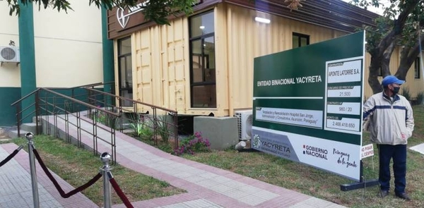 HOY / Habló el Presidente de la República, Mario Abdo y Julio Mazzoleni, desde el Hospital San Jorge