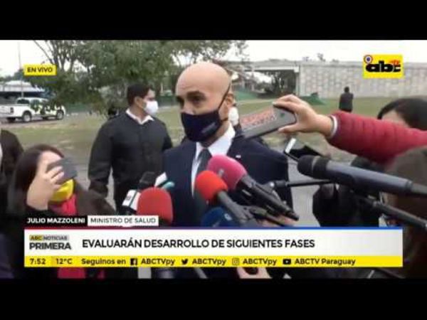 Evaluarán desarrollo de siguientes fases - ABC Noticias - ABC Color